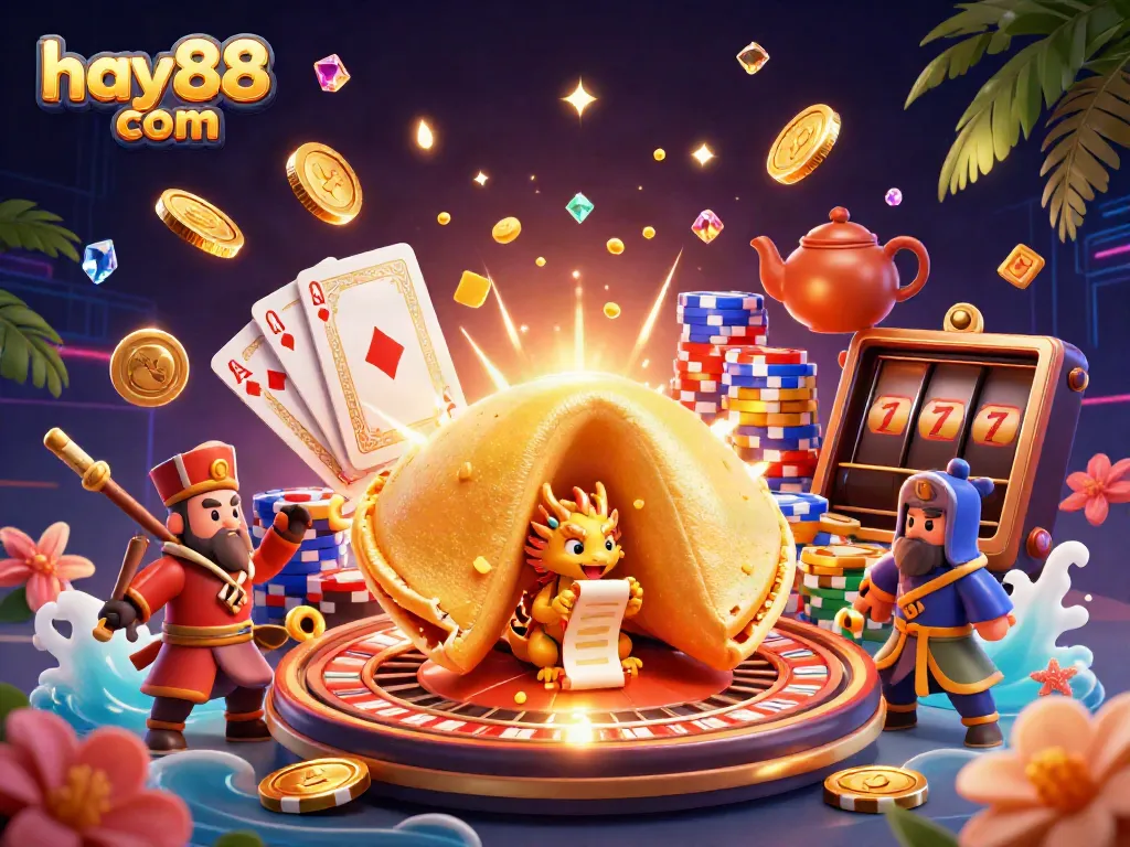 Experience thrilling moments at hay88 com with golden coins, roulette, and dynamic casino visuals.