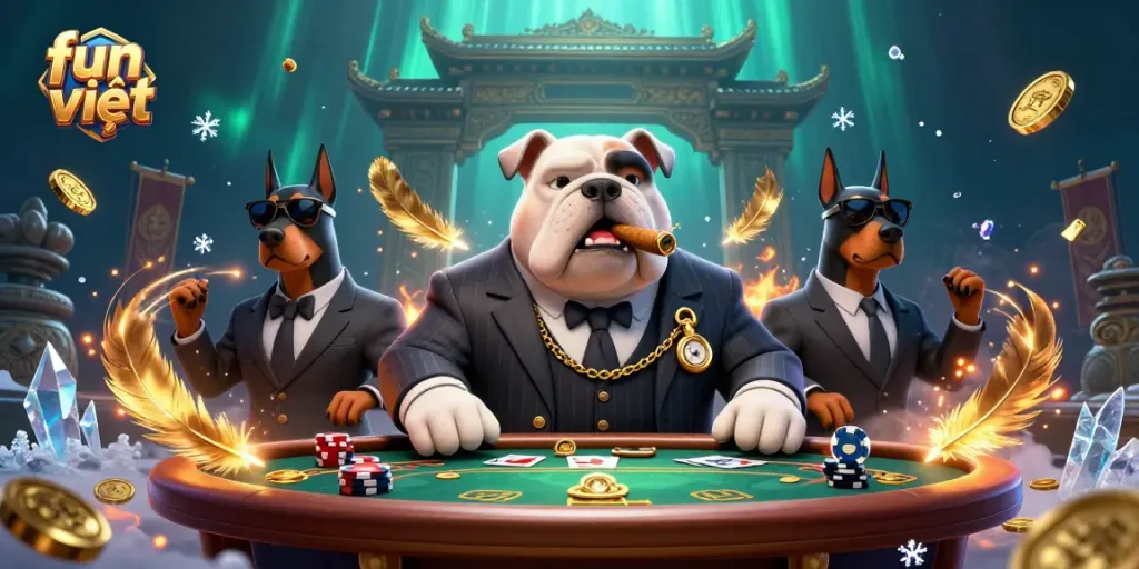 Experience fun việt as a mafia boss bulldog and bodyguards dominate the casino scene!