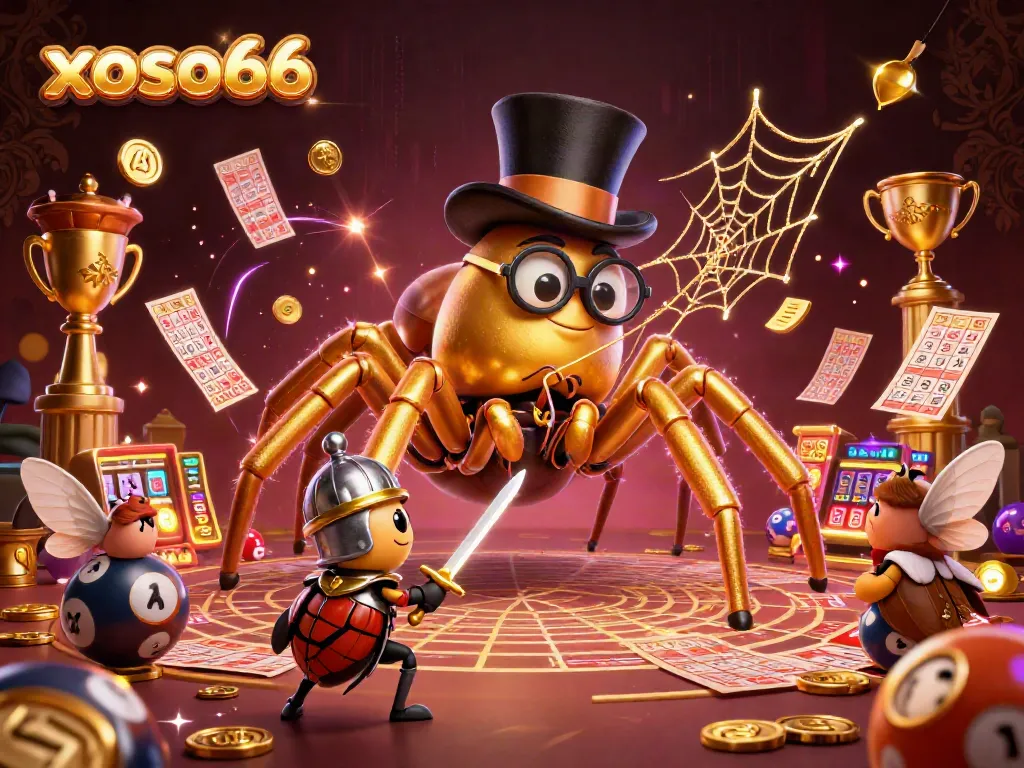 Engage in thrilling lottery action at xoso66, with vibrant characters and captivating game elements.