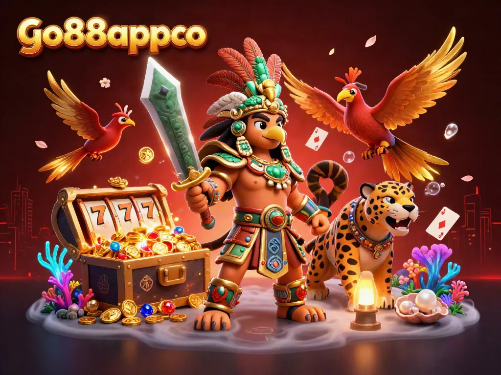 Experience thrilling gameplay at go88appco with vibrant casino characters and dynamic elements.