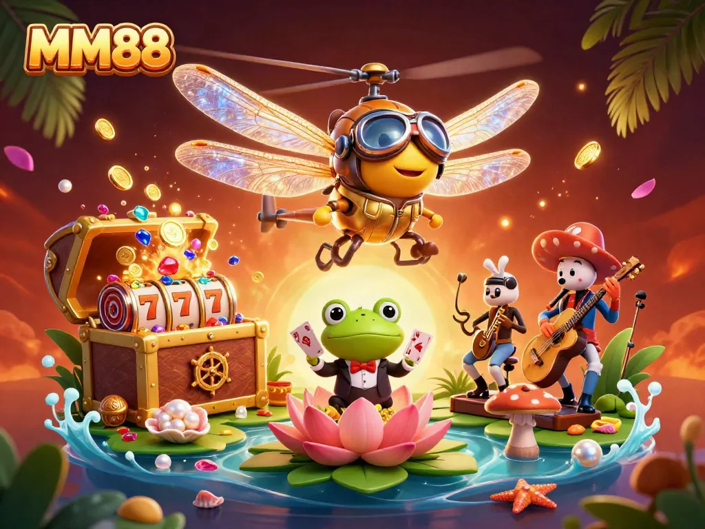 Experience thrilling gameplay at MM88 with dynamic characters and exciting casino elements.