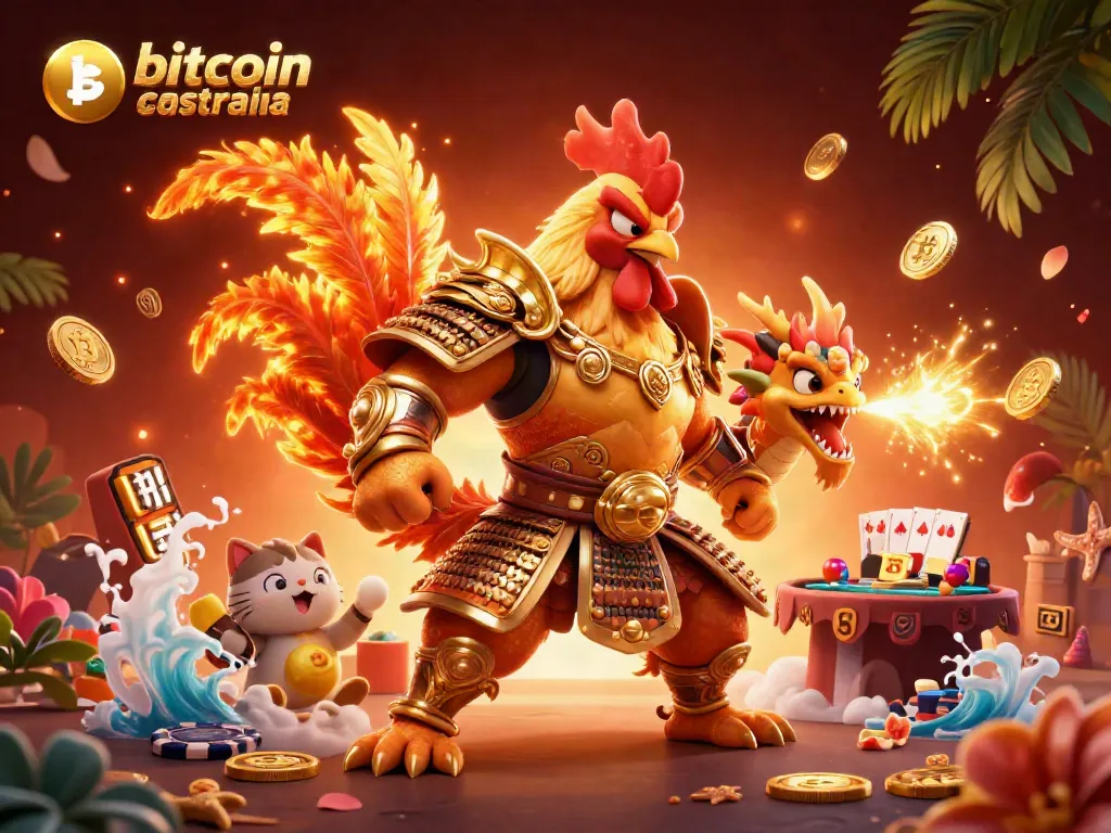 Experience exciting wins at bitcoin casinos australia with vibrant characters and dynamic game elements.